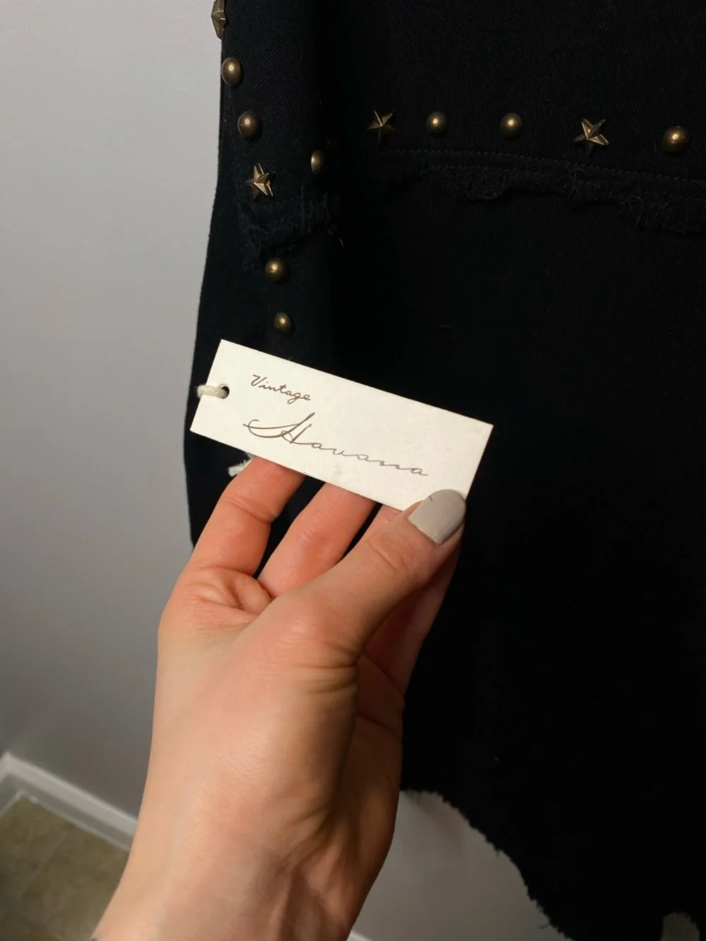 NWT Vintage Havana Studded Lightweight Shacket - Picture 4 of 4